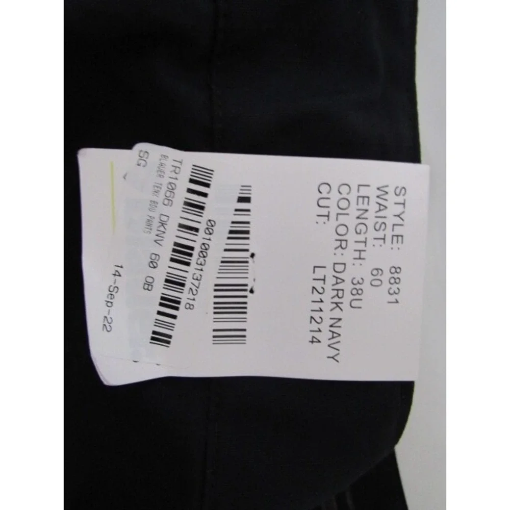 BLAUER 8831 4 Pocket Cotton Blend Pants Navy 60x38‎ UNHEMMED